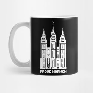 Proud Mormon | LDS Temple Mug